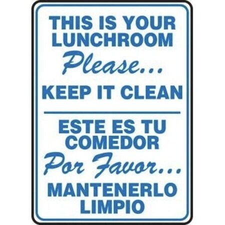 Accuform SPANISH BILINGUAL OSHA NOTICE SBMHSK838VS SBMHSK838VS